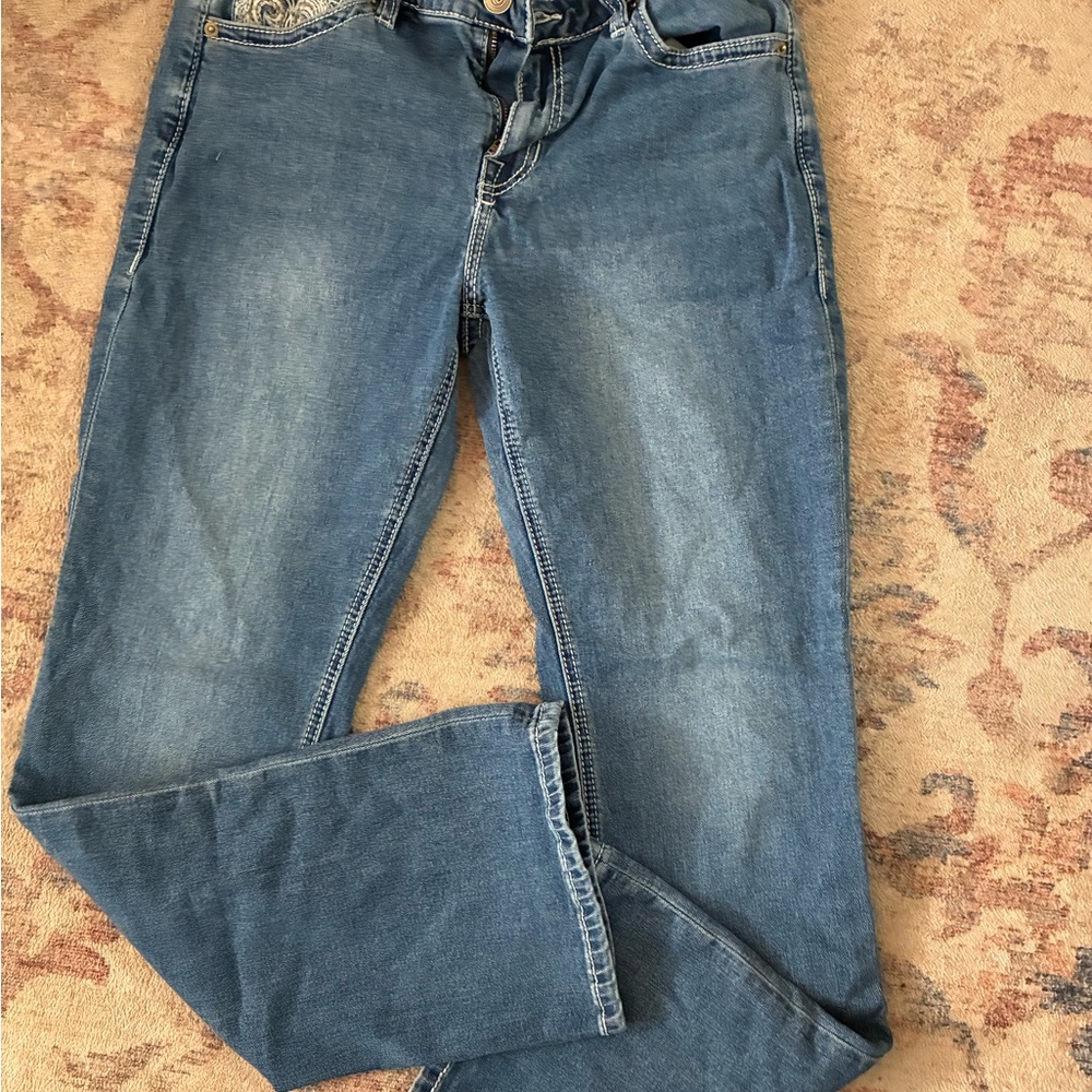 Rock & Roll Mid Rise Bootcut Denim Jeans